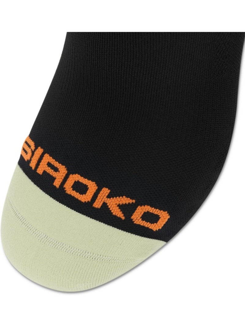 Calze a mezza gamba da bikepacking ciclismo uomo e donna st1 Nero - Kiabi
