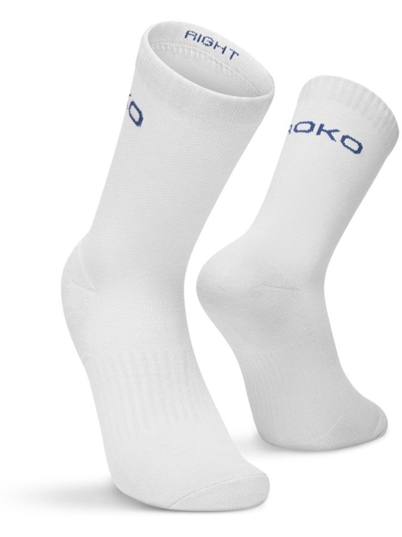 Calze a mezza gamba da padel - 3 paia padel uomo e donna vira celestial Bianco - Kiabi