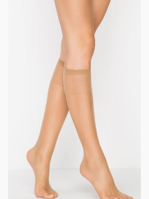 Calze al ginocchio da donna fit senza punta penti - Kiabi Calze al ginocchio da donna fit senza punta penti - Kiabi
