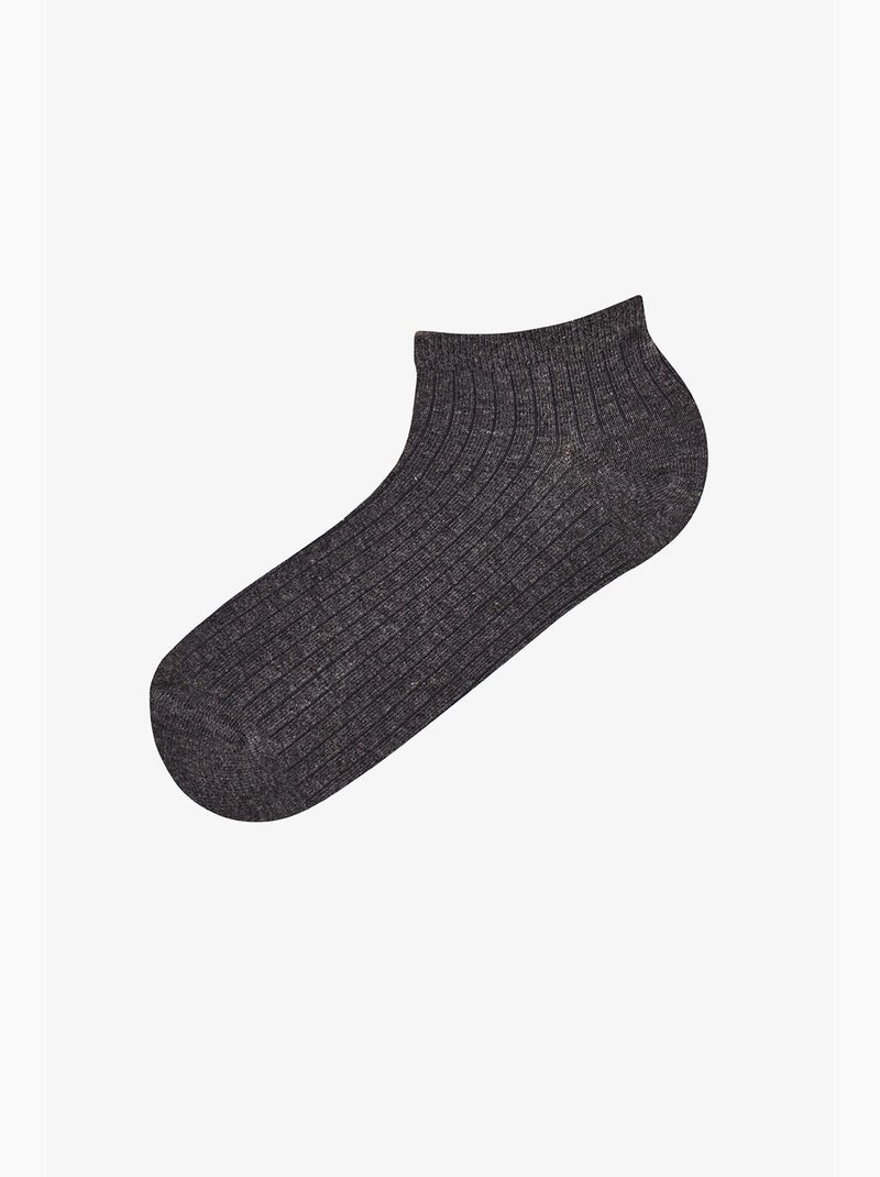 Calze corte comfort 2 paia penti Grigio nero - Kiabi