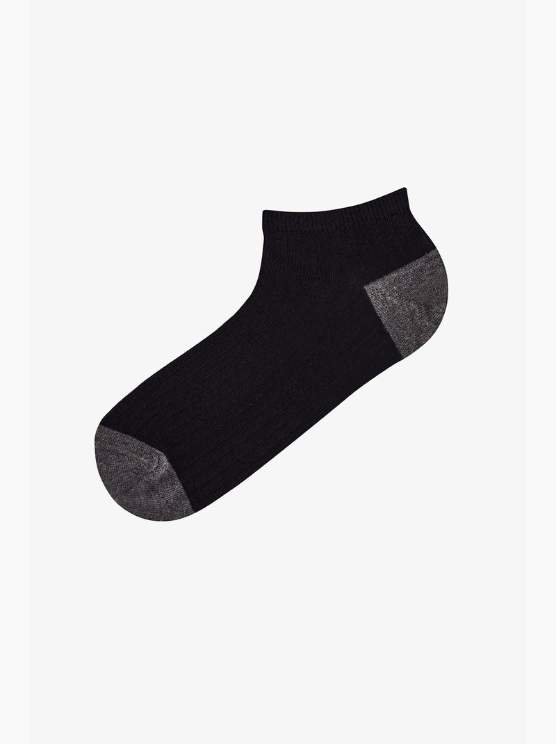 Calze corte comfort 2 paia penti Grigio nero - Kiabi