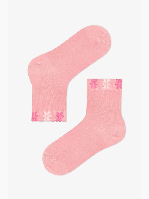 Calze corte doppie bambina con stampa coniglio carrot chase penti - Kiabi