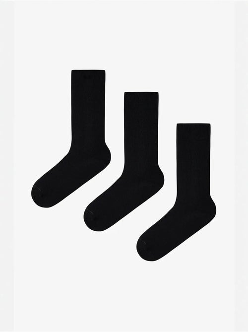 Calze corte uomo e.basic 3 paia penti - Kiabi Calze corte uomo e.basic 3 paia penti - Kiabi