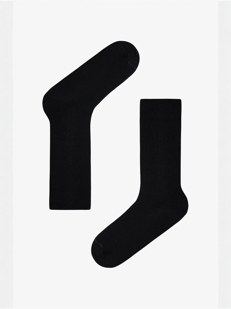 Calze corte uomo e.basic 3 paia penti Nero - Kiabi