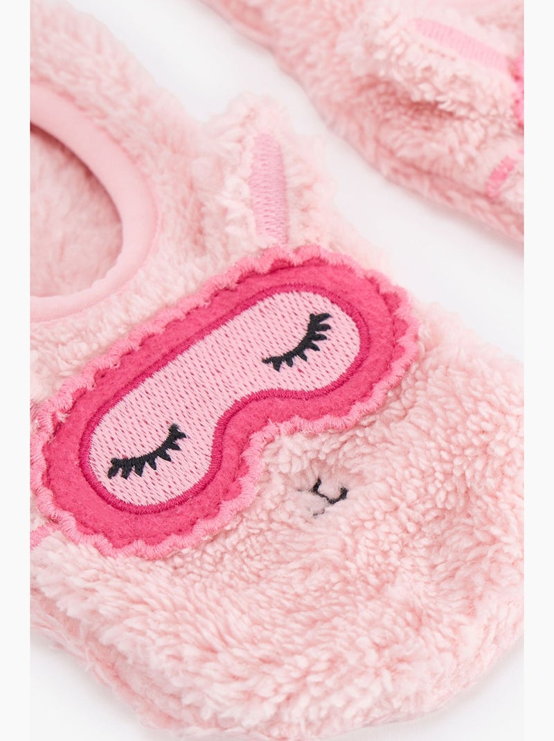 Calze da casa con motivo agnellino sleep time penti Rosa - Kiabi