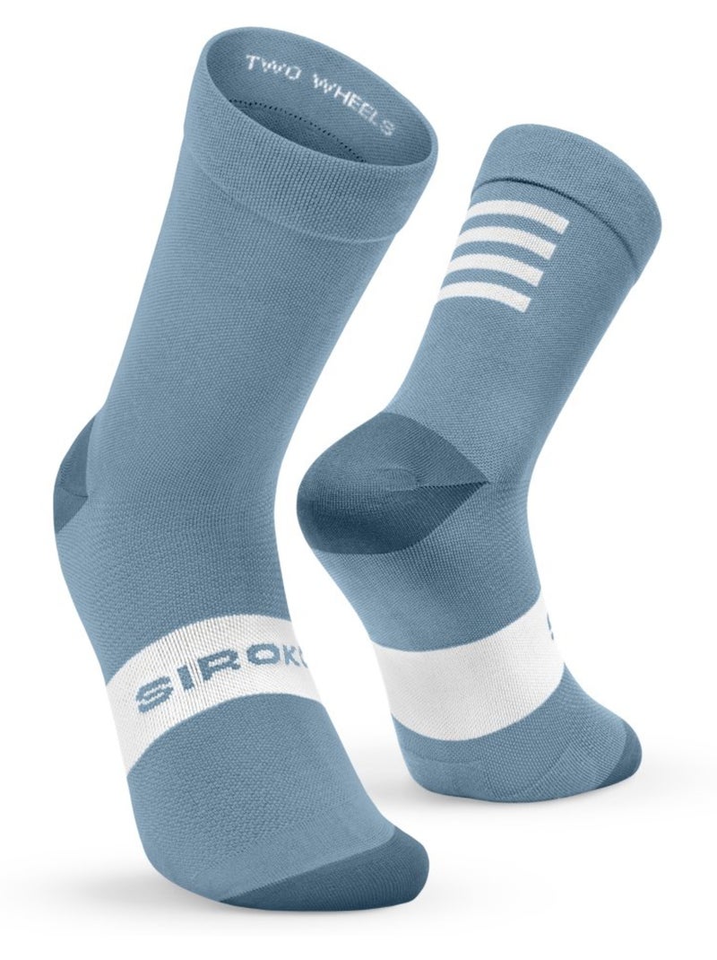 Calze da ciclismo ciclismo uomo e donna s1 Blu - Kiabi