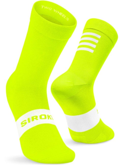 Calze da ciclismo ciclismo uomo e donna s1 fluor montseny - Kiabi Calze da ciclismo ciclismo uomo e donna s1 fluor montseny - Kiabi