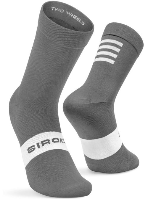 Calze da ciclismo ciclismo uomo e donna s1 gray saas - Kiabi