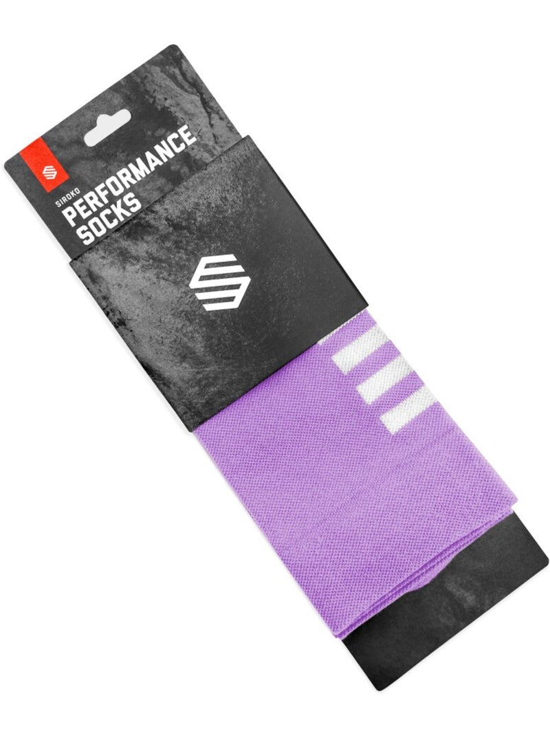 Calze da ciclismo ciclismo uomo e donna s1 lilac etna Lavanda - Kiabi