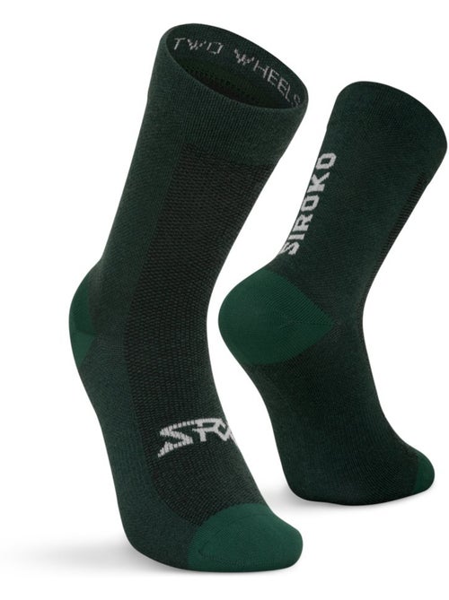 Calze da ciclismo con lana merino ciclismo uomo e donna srx arbor - Kiabi