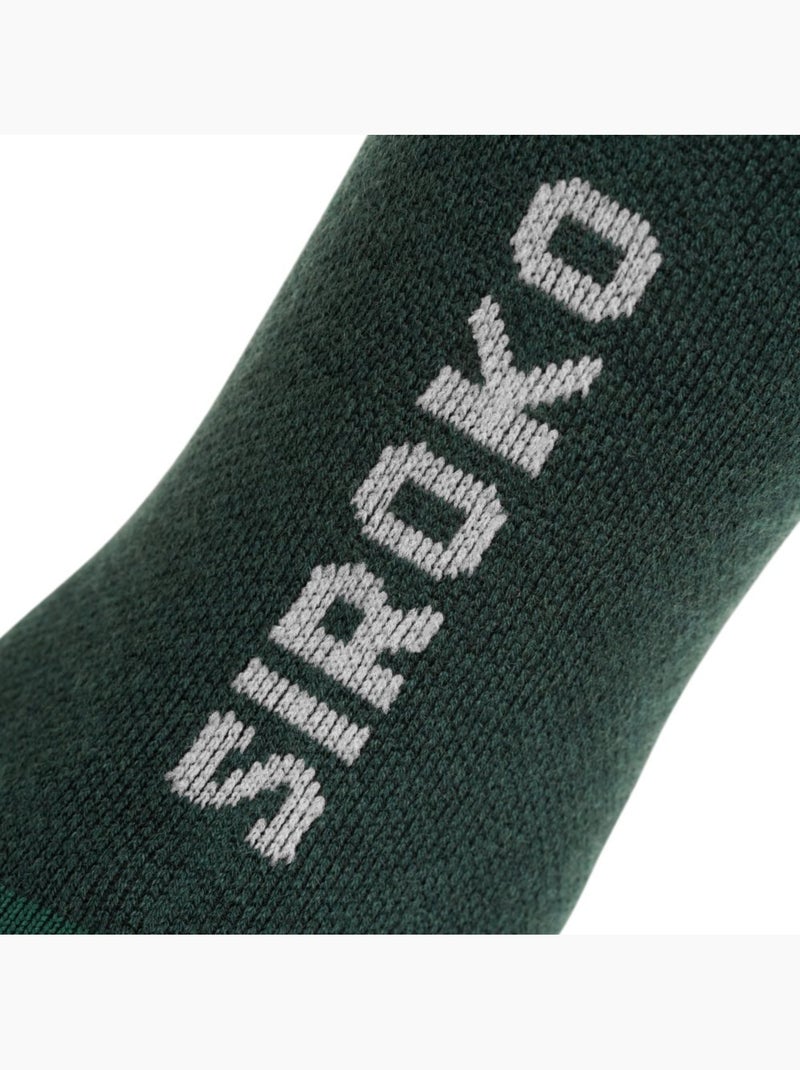 Calze da ciclismo con lana merino ciclismo uomo e donna srx arbor Verde - Kiabi