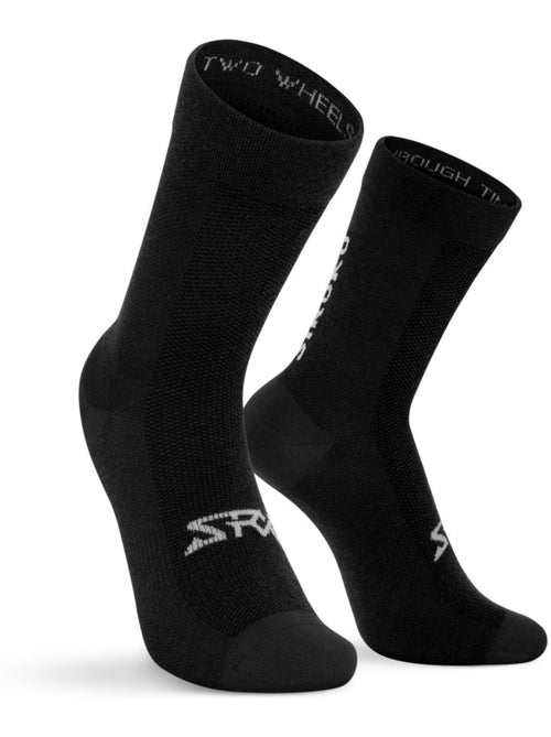 Calze da ciclismo con lana merino ciclismo uomo e donna srx grappa - Kiabi
