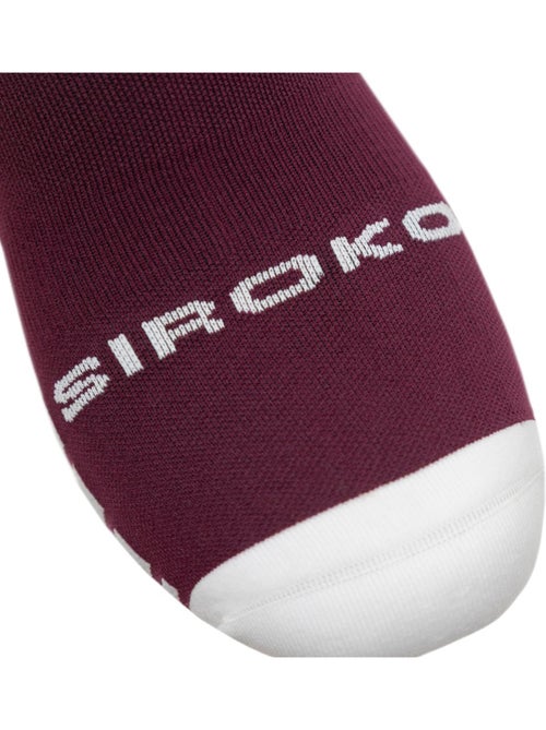 Calze da ciclismo gravel a mezza gamba ciclismo uomo e donna gs2 burgundy - Kiabi Calze da ciclismo gravel a mezza gamba ciclismo uomo e donna gs2 burgundy - Kiabi