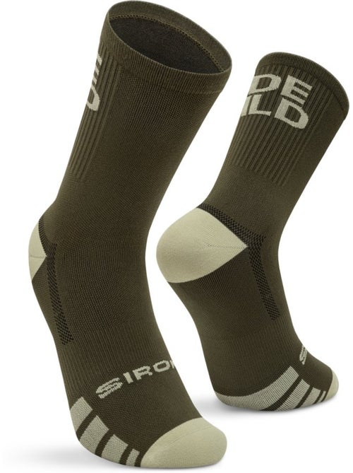 Calze da ciclismo gravel a mezza gamba ciclismo uomo e donna gs2 - Kiabi Calze da ciclismo gravel a mezza gamba ciclismo uomo e donna gs2 - Kiabi