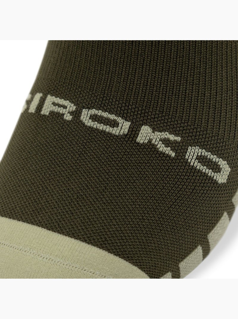Calze da ciclismo gravel a mezza gamba ciclismo uomo e donna gs2 Verde - Kiabi