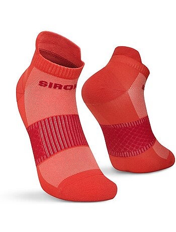 Calze da corsa corte in confezione da 3 paia fitness uomo e donna helix brick