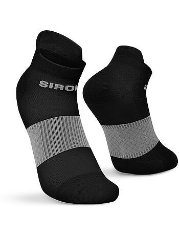Calze da corsa corte in confezione da 3 paia fitness uomo e donna helix brick