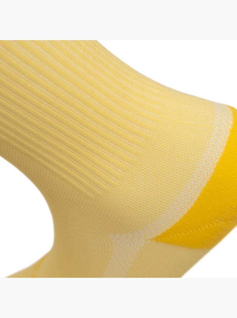 Calze da gravel ciclismo uomo e donna gs1 Giallo - Kiabi