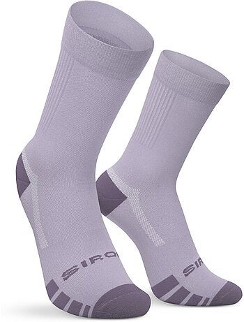 Calze da gravel ciclismo uomo e donna gs1 lilac