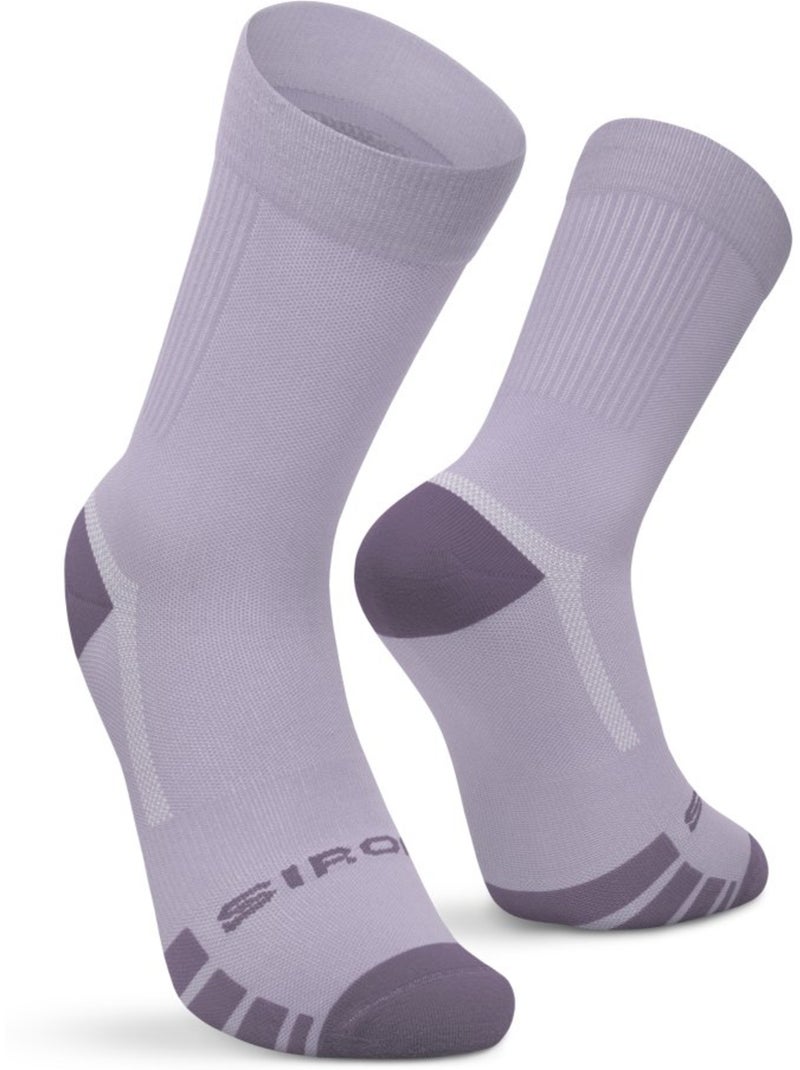 Calze da gravel ciclismo uomo e donna gs1 lilac Viola - Kiabi