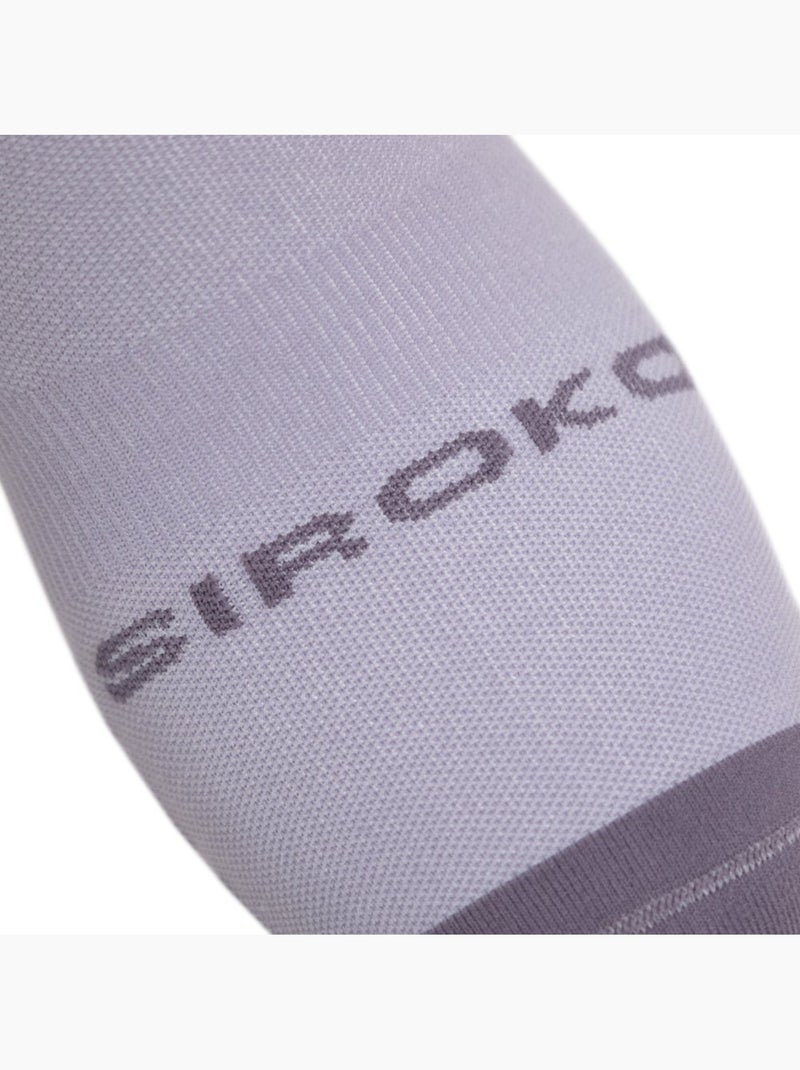 Calze da gravel ciclismo uomo e donna gs1 lilac Viola - Kiabi