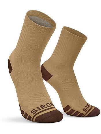 Calze da gravel ciclismo uomo e donna gs1 mustard
