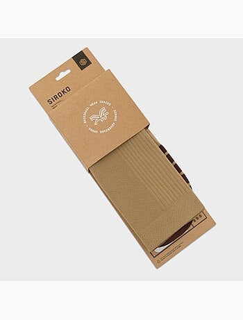 Calze da gravel ciclismo uomo e donna gs1 mustard