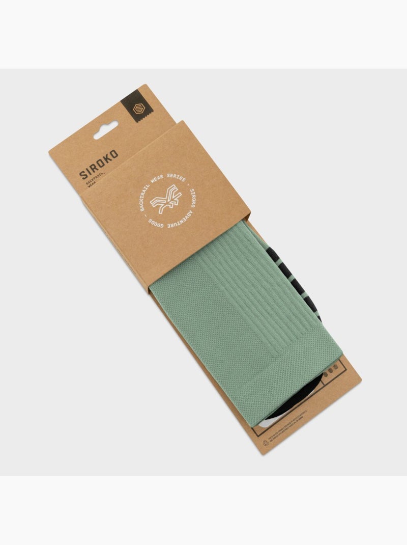 Calze da gravel ciclismo uomo e donna gs1 Verde - Kiabi