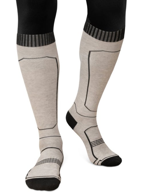Calze da sci in lana sport invernali uomo e donna srx glide sand - Kiabi Calze da sci in lana sport invernali uomo e donna srx glide sand - Kiabi