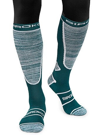 Calze da sci sport invernali uomo e donna daffy green ducky