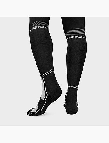 Calze da snowboard in lana sport invernali uomo e donna srx fend b&w