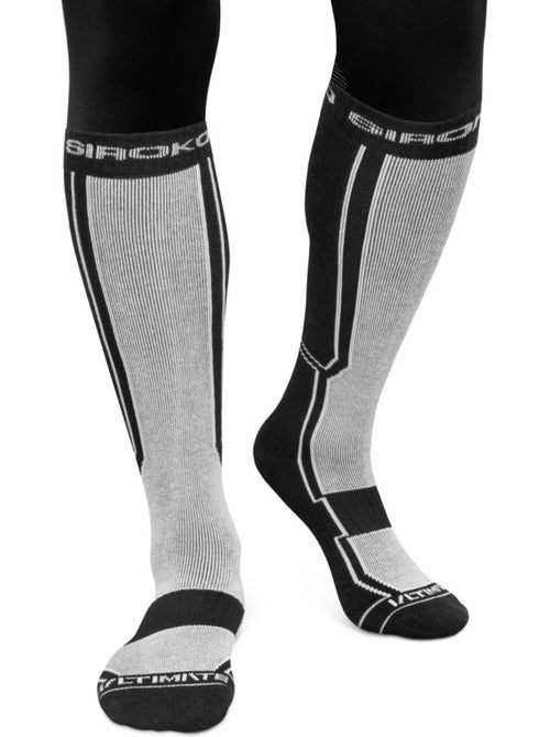 Calze da snowboard in lana sport invernali uomo e donna srx fend b&w - Kiabi Calze da snowboard in lana sport invernali uomo e donna srx fend b&w - Kiabi