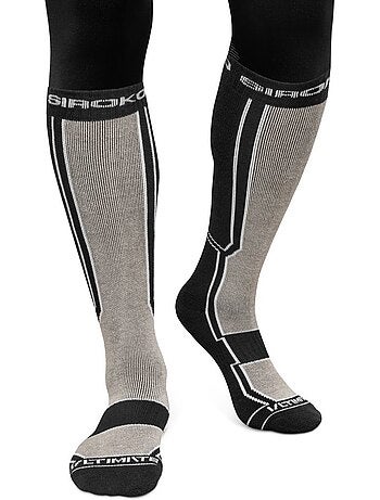 Calze da snowboard in lana sport invernali uomo e donna srx fend sand