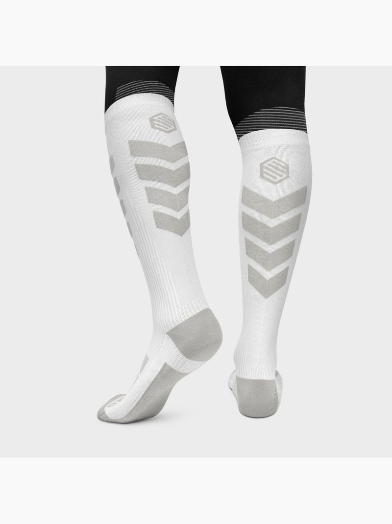 Calze da snowboard sport invernali uomo e donna aoraki Bianco - Kiabi
