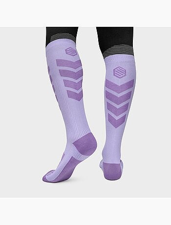 Calze da snowboard sport invernali uomo e donna aoraki violet