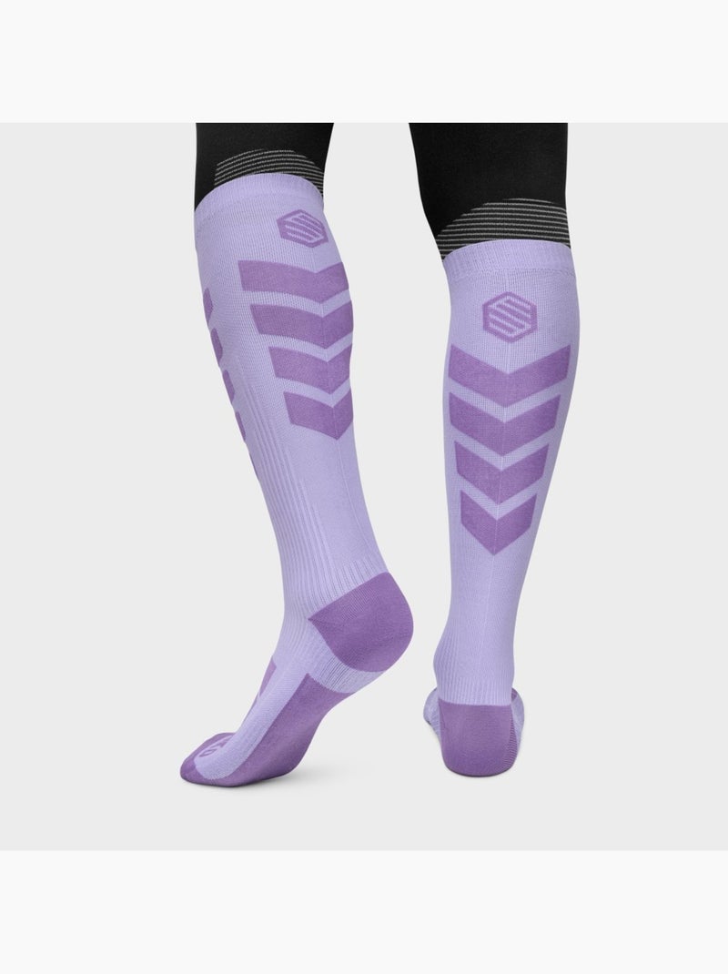 Calze da snowboard sport invernali uomo e donna aoraki violet Lavanda - Kiabi