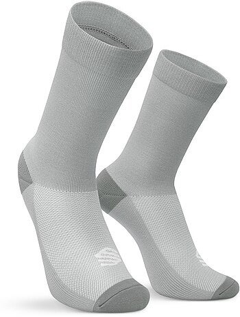 Calze invernali da ciclismo a mezza gamba uomo e donna s3 gray
