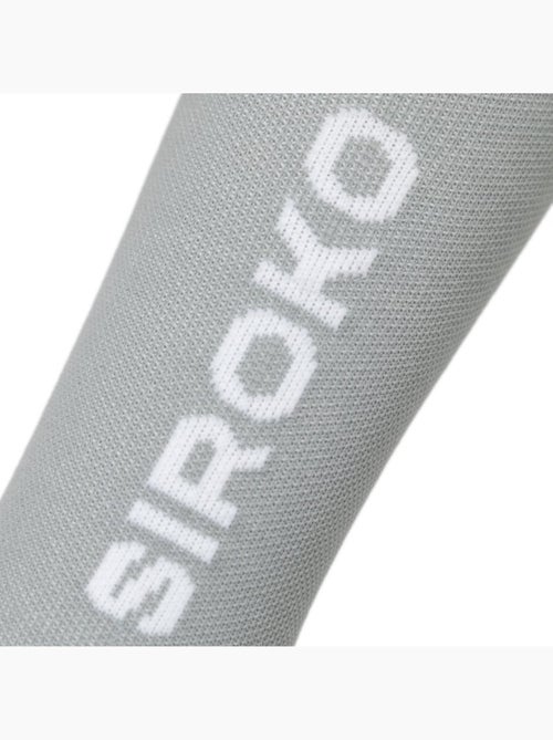 Calze invernali da ciclismo a mezza gamba uomo e donna s3 gray - Kiabi