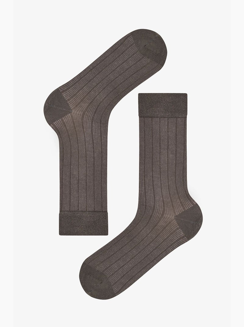 Calze low key 2 paia penti Grigio marrone - Kiabi
