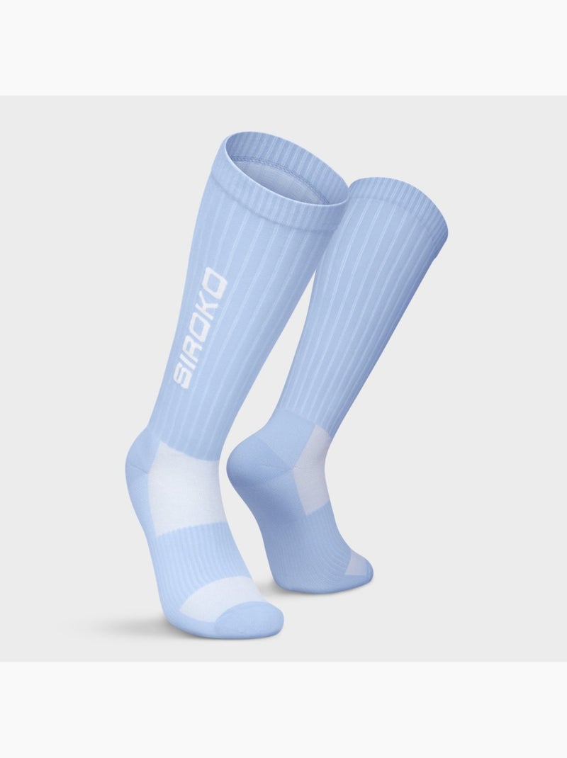 Calze lunghe da tennis tennis uomo e donna tripoints Blu - Kiabi