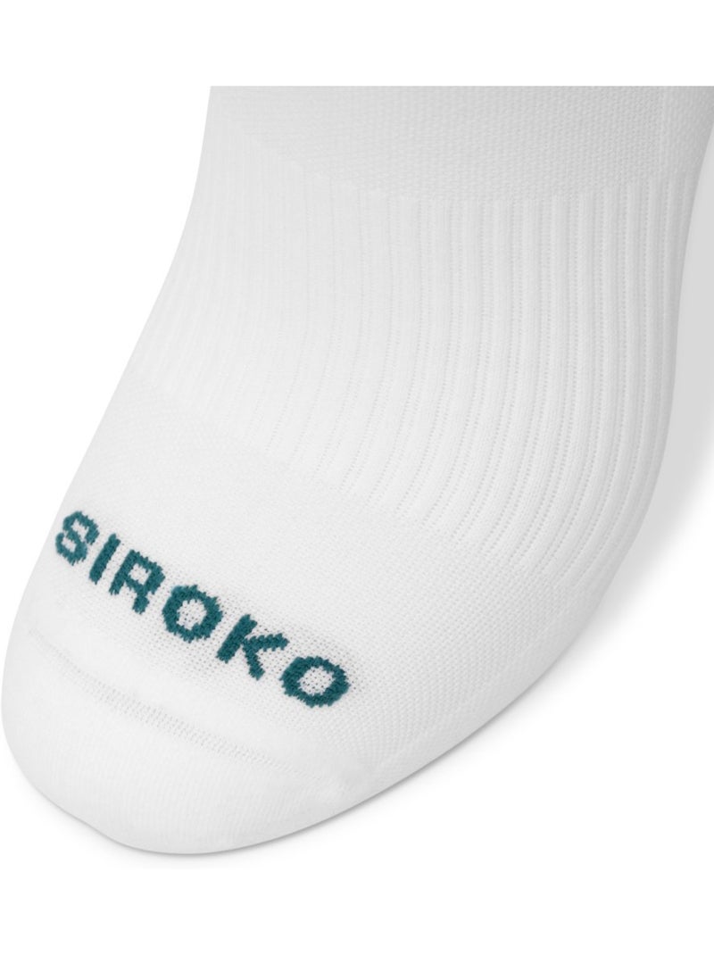 Calze lunghe da tennis tennis uomo e donna tripoints heritage Bianco - Kiabi