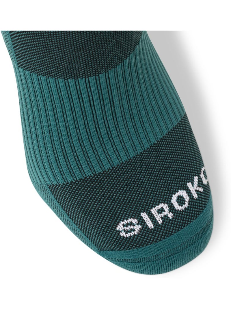 Calze lunghe da tennis tennis uomo e donna tripoints Verde - Kiabi