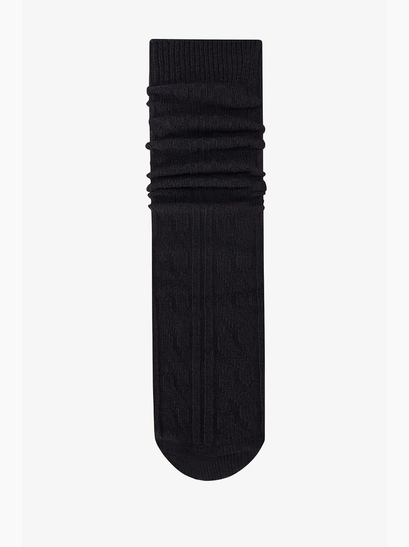 Calze lunghe jacquard daily penti Nero - Kiabi
