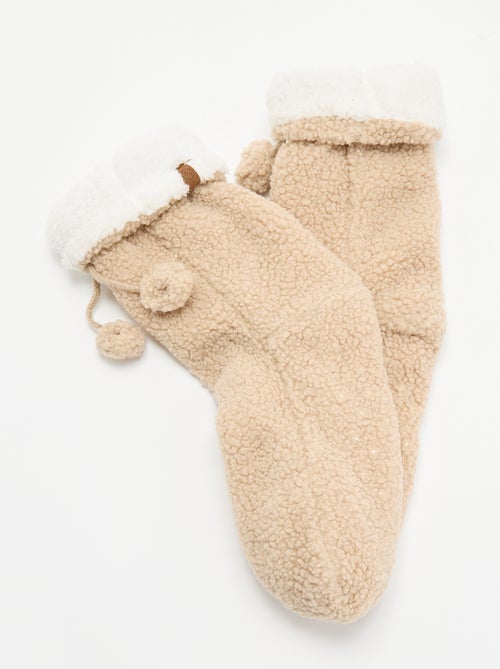 Calze pantofola foderate - Kiabi