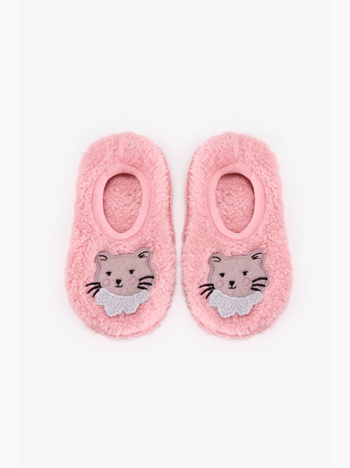 Calze pantofole bambina kitty con stampa gatto penti - Kiabi