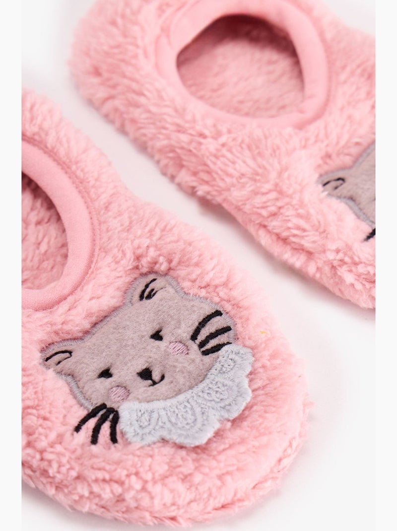 Calze pantofole bambina kitty con stampa gatto penti Rosa - Kiabi