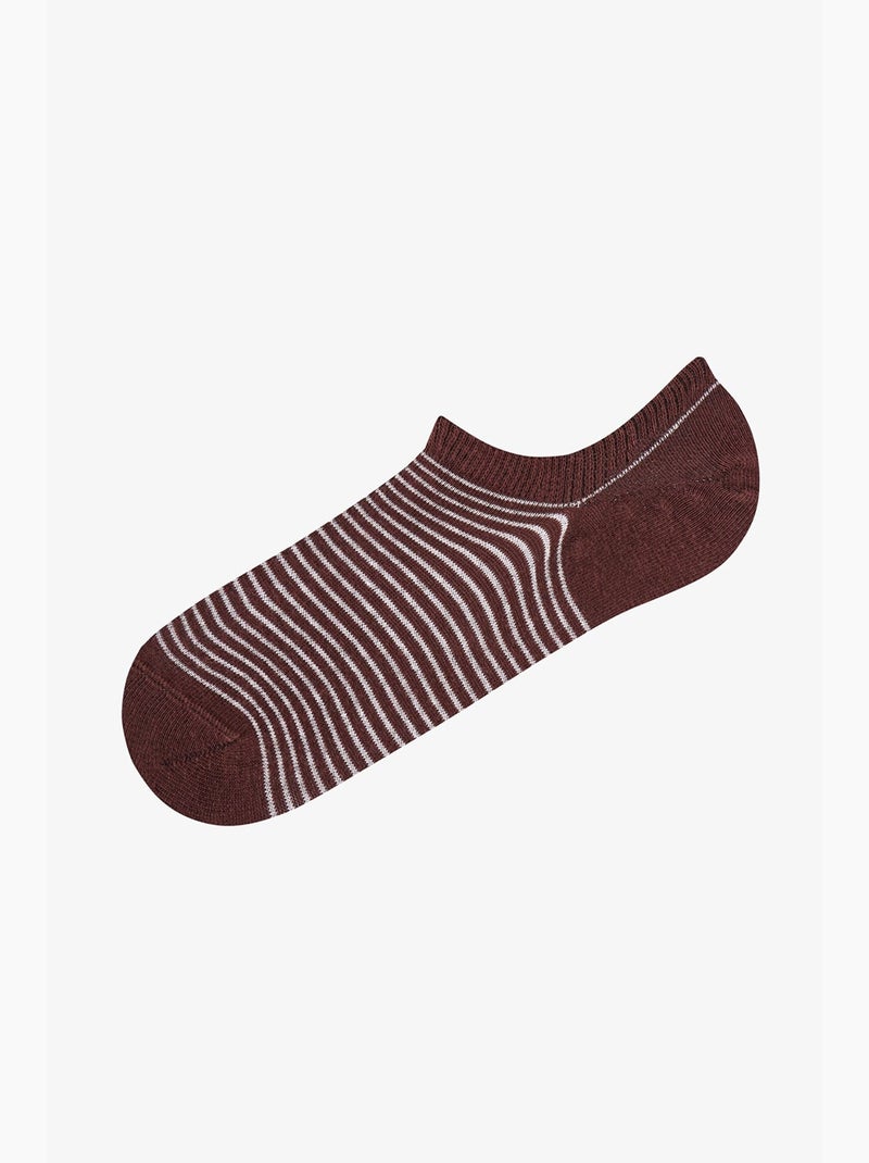 Calze sneaker da uomo a righe below surface, paio penti Blu/Rosso/Verde - Kiabi