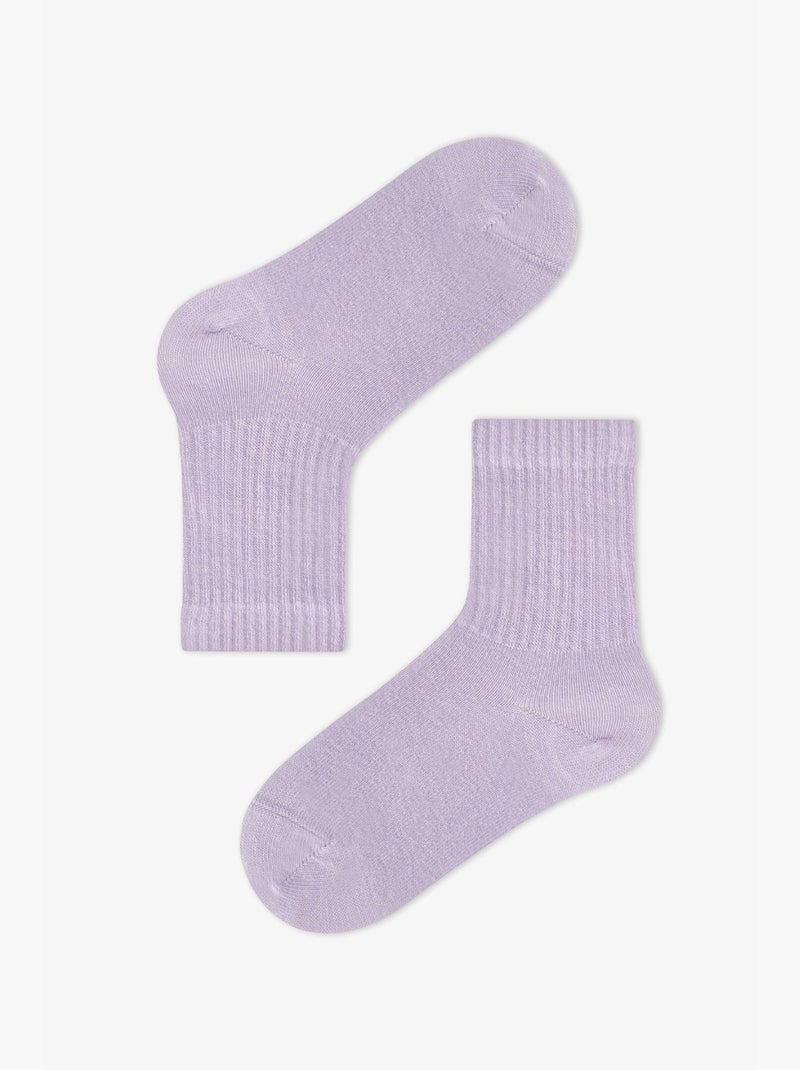 Calze softies bambina, 2 paia penti Rosa - Kiabi