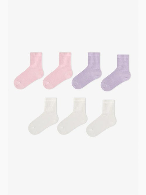 Calze softies bambina, 2 paia penti - Kiabi