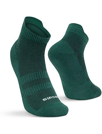 Calze sportive corte in cotone biologico in confezione da 3 paia golf uomo e don